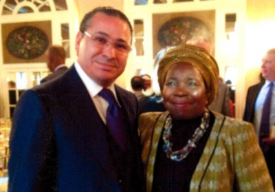 Chairman Kamel Ghribi; Nkosazana Dlamini Zuma, Former President of the African Union Commission, Washington D.C.