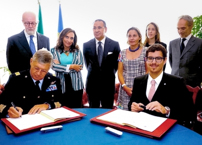 Memorandum of Understanding signed between the Italian Ministry of Defence and GSD’s San Raffaele Hospital.