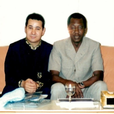 Chairman Kamel Ghribi; Idriss Dèby, President of Chad.