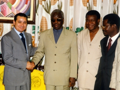 Chairman Kamel Ghribi; Mathieu Kérékou, Former President, Benin.