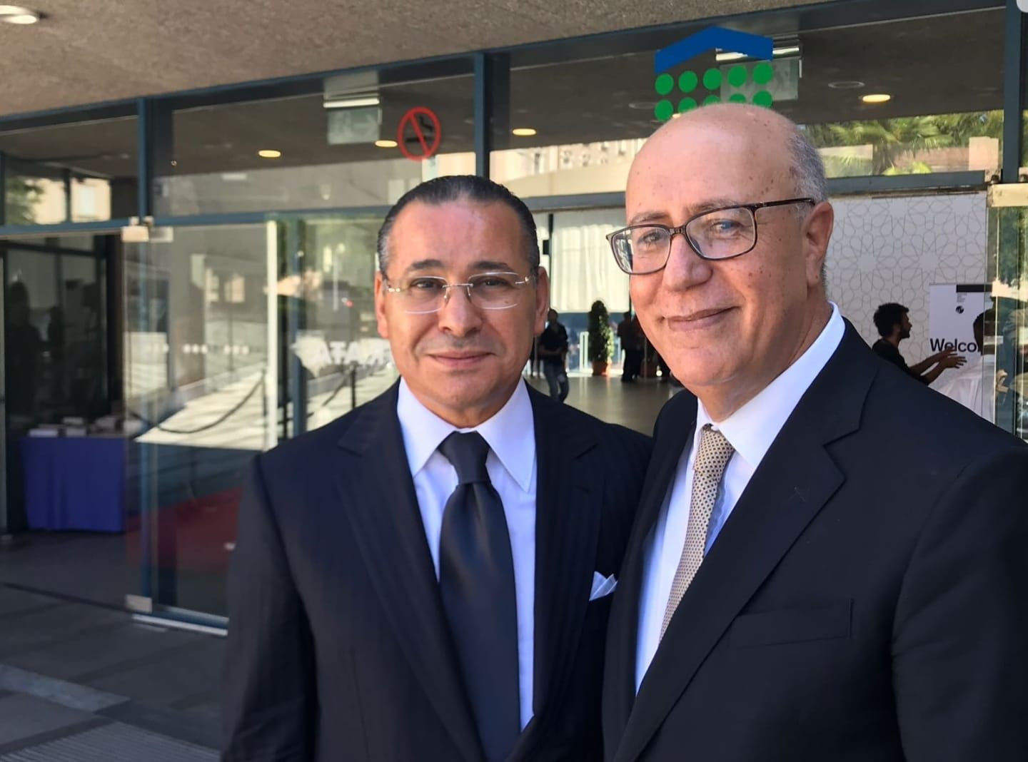 Chairman Kamel Ghribi; Marouane El Abassi, Governor of the Central Bank of Tunisia.
