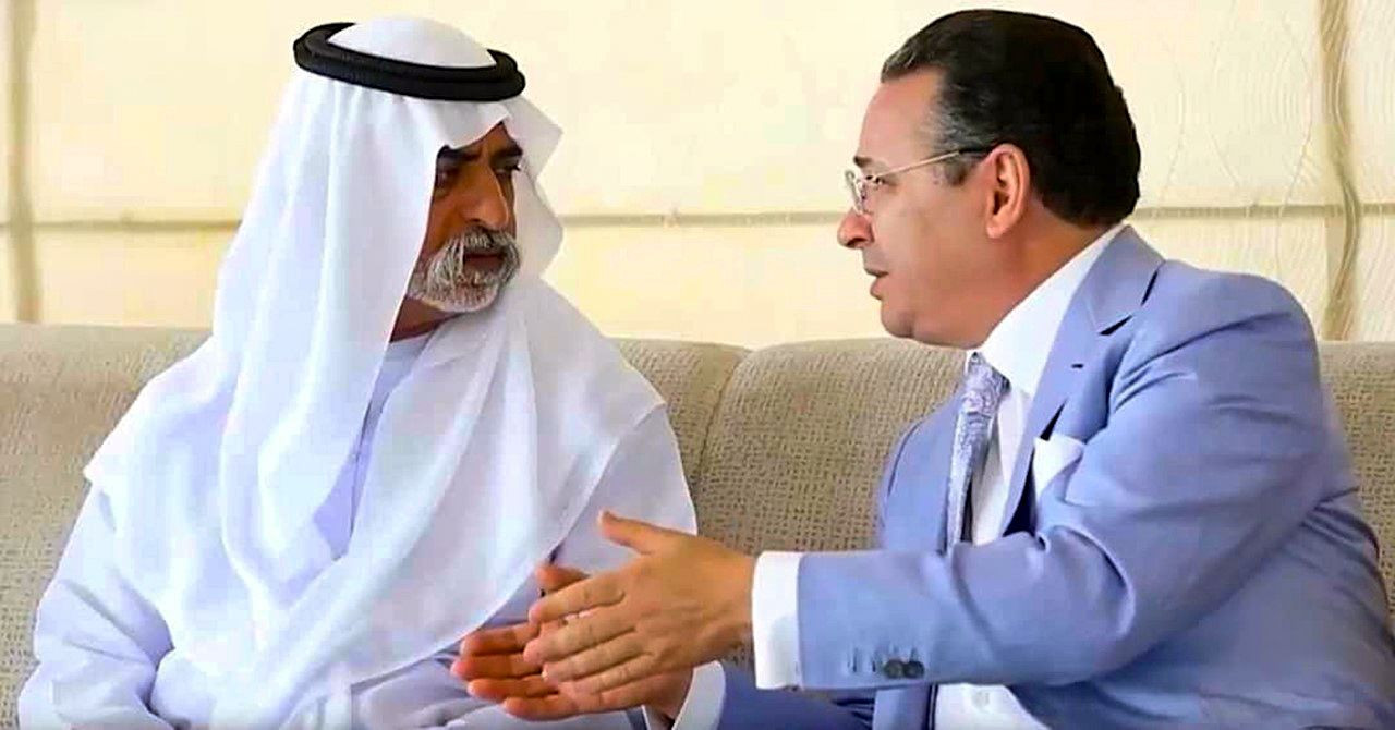 Chairman Kamel Ghribi; Sheikh Nahyan bin Mubarak Al Nahyan, Heads of the UAE Ministry of Culture, Youth and Social Development, UAE.