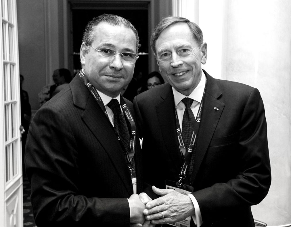 Chairman Kamel Ghribi at 45th annual Ambrosetti Forum at villa D'Este, Cernobbio, Italy.