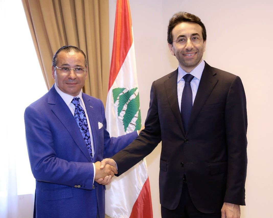 Chairman Kamel Ghribi; Judge Ziad Chbib, Governor of Beirut, Lebanon.