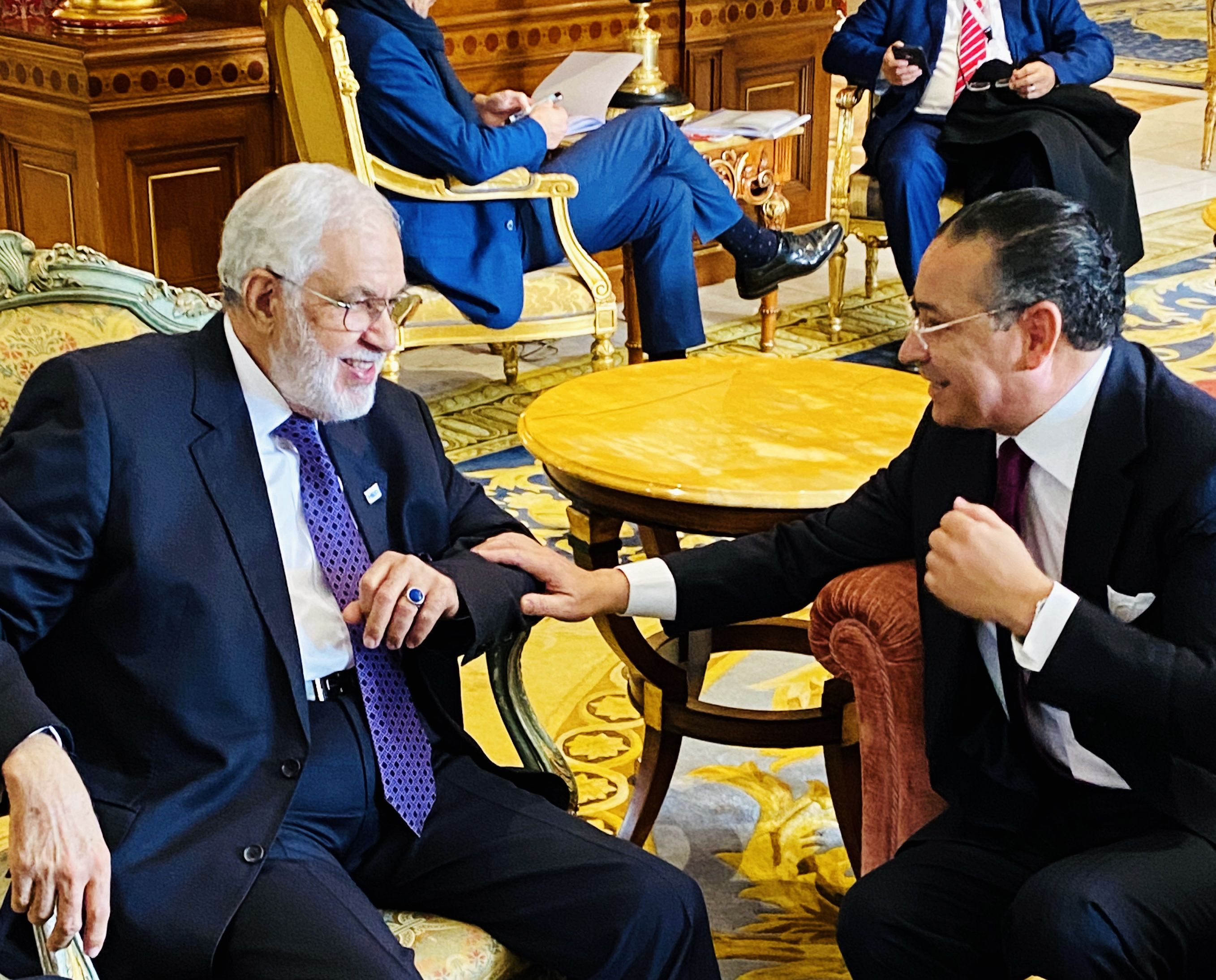 Chairman Kamel Ghribi; Mohamed Thaer Siala, former Minister of Foreign Affairs, Libya.