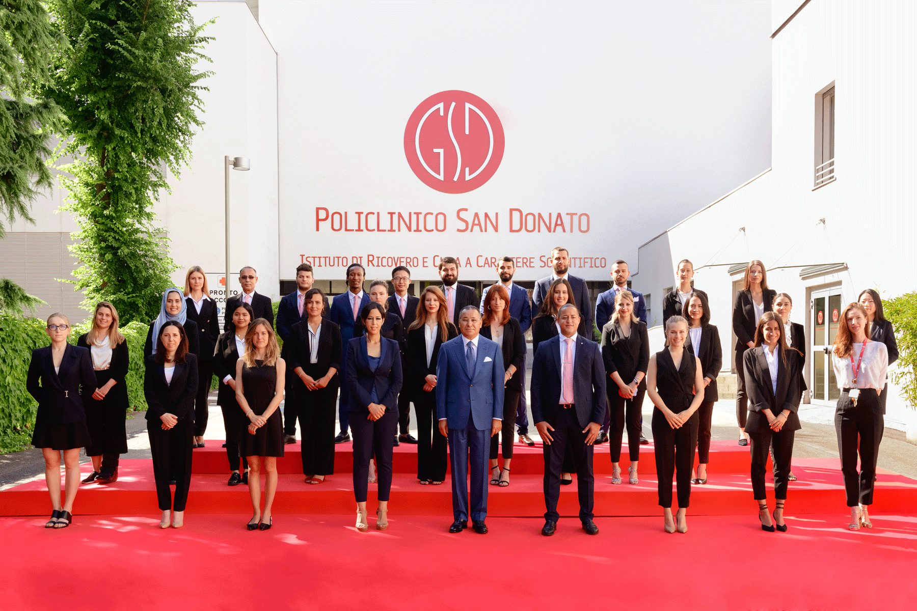 Chairman Kamel Ghribi with GKSD International Cooperation Team.