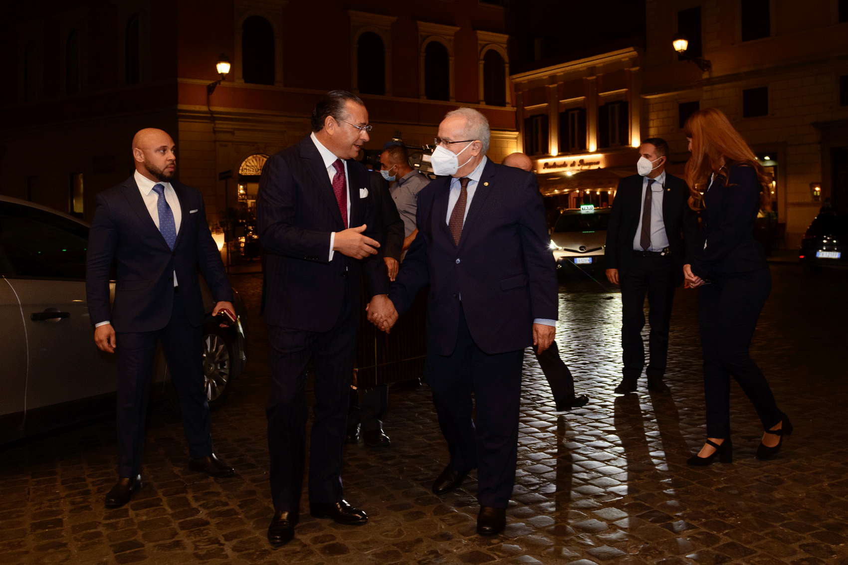 Kamel Ghribi with H.E. Ramtane Lamamra Minister of Foreign Affairs, Algeria .