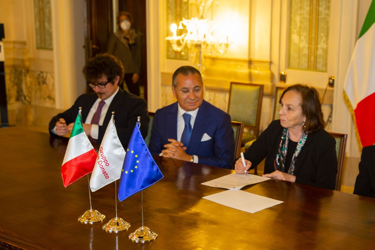 Gruppo San Donato and the Department of the Interior have signed a healthcare agreement involving all GSD hospitals and outpatient facilities.