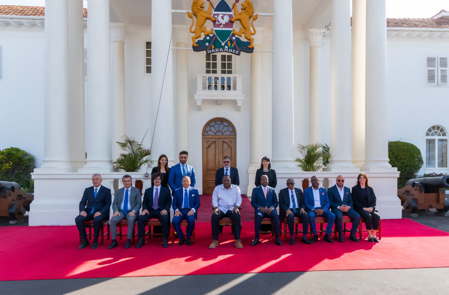 Signing of a partnership agreement between our subsidiaries GKSD Edile and GKSD Engineering and the Kenyan Ministry of Health.