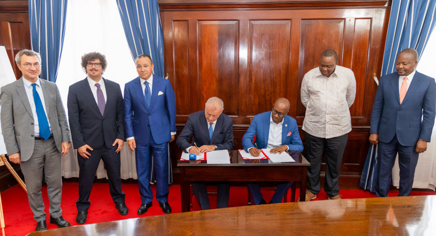 Signing of a partnership agreement between our subsidiaries GKSD Edile and GKSD Engineering and the Kenyan Ministry of Health.