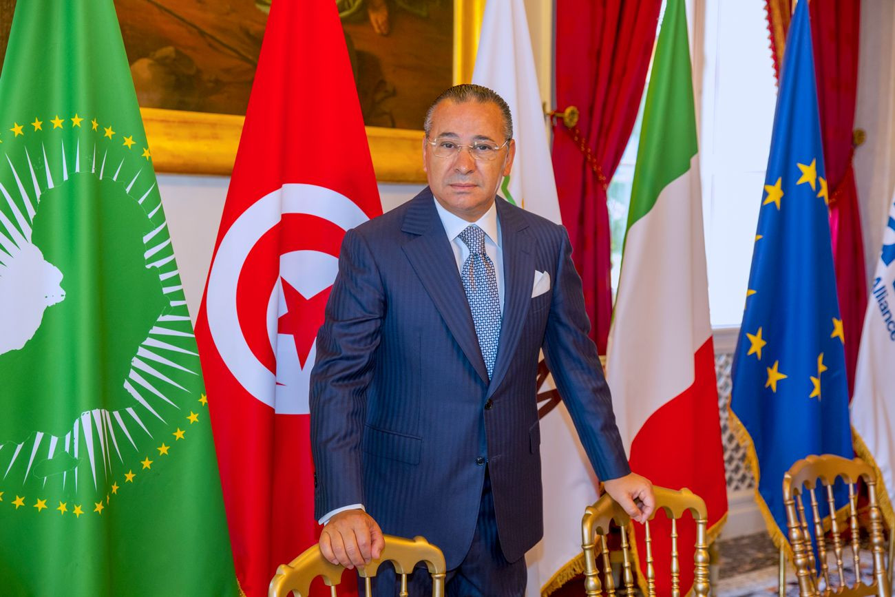 Chairman Kamel Ghribi, Chairman of GKSD Investment Holding, President of GSD Healthcare Middle East,  Vice President of Gruppo San Donato, Vice President of San Raffaele Hospital.