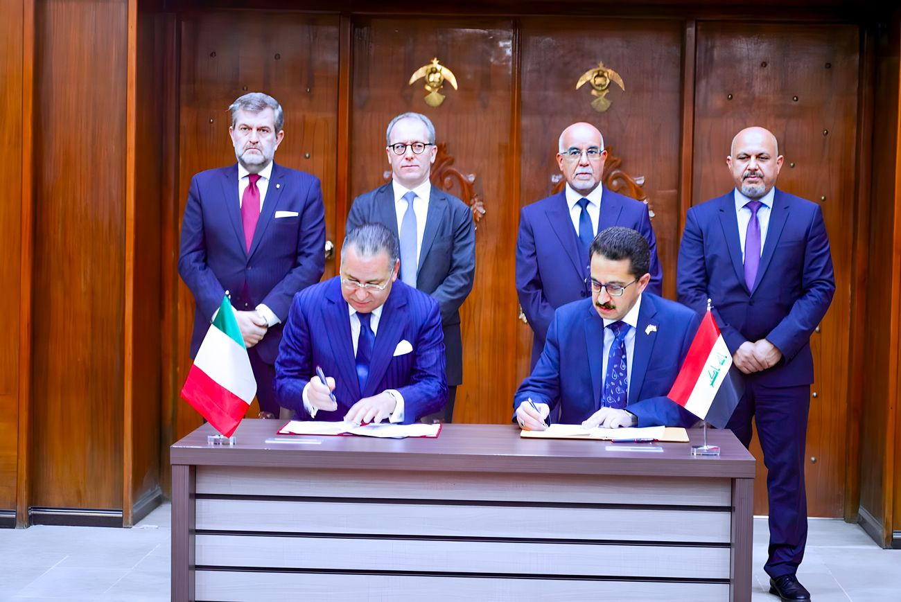 Sign of Memorandum of Understanding between the Ministry of Health of Iraq, GKSD Investment Holding, San Donato Group and the Vita-Salute San Raffaele University.