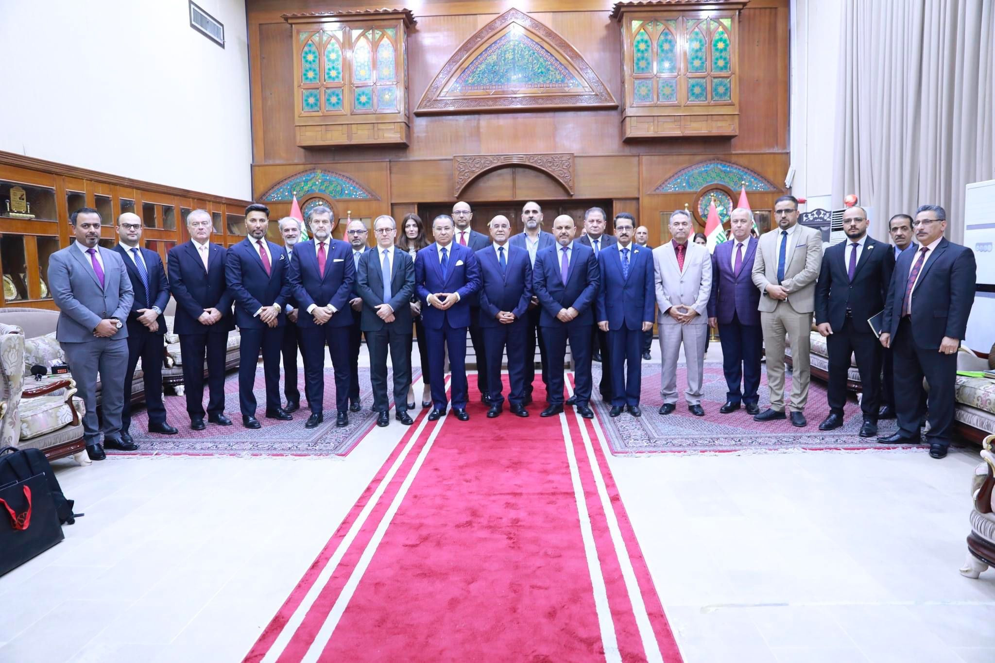 Sign of Memorandum of Understanding between the Ministry of Health of Iraq, GKSD Investment Holding, San Donato Group and the Vita-Salute San Raffaele University.