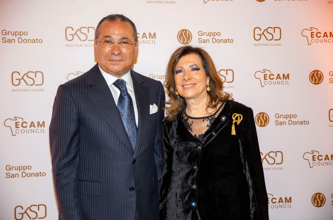Kamel Ghribi with Maria Elisabetta Alberti Casellati, Minister for institutional reforms and regulatory simplification.