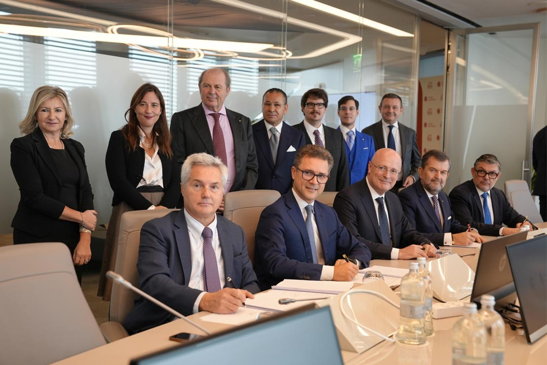 Signing of the agreement between GSD and Generali Italia.