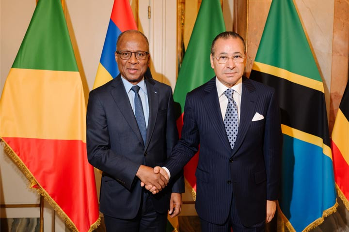 Kamel Ghribi with Ulisses Correia e Silva Prime Minister, Republic of Cape Verde.