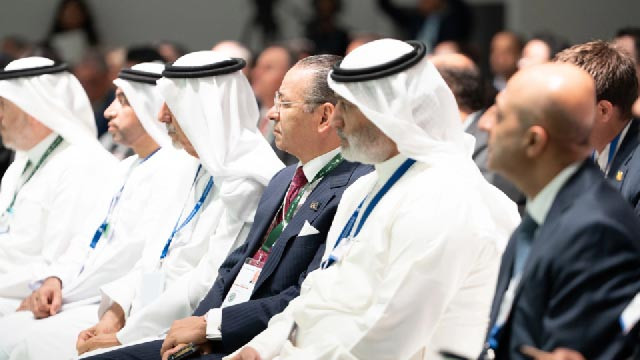 Kamel Ghribi with H.E Haitham Al of Kuwait, Secretary General of OPEC.