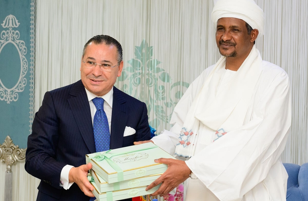GKSD President Visits H.E. Mohamed Hamdan Dagalo V.P. of the Sudan Sovereignty Council