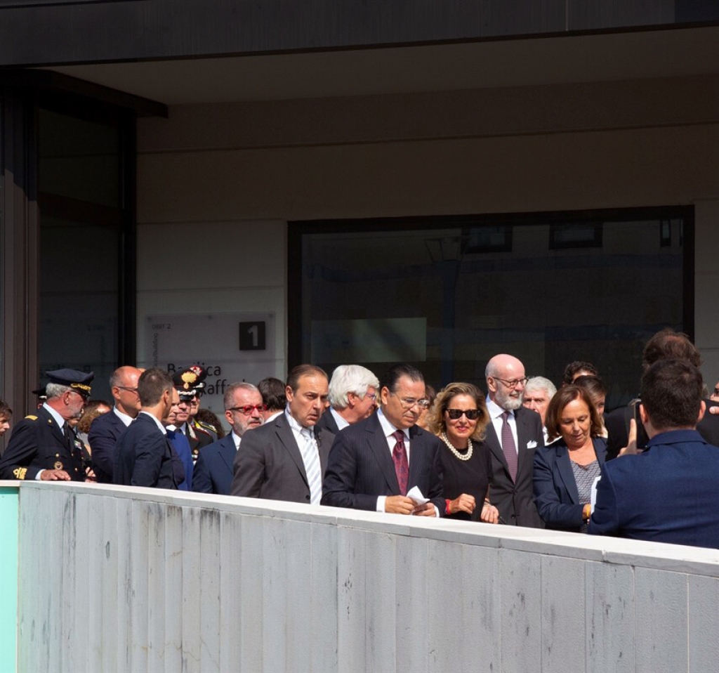 Cornerstone ceremony for the New San Raffaele Hospital Milan