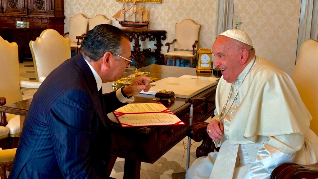 Ghribi: "Auguro al pontefice ogni successo per il viaggio più lungo del suo pontificato"