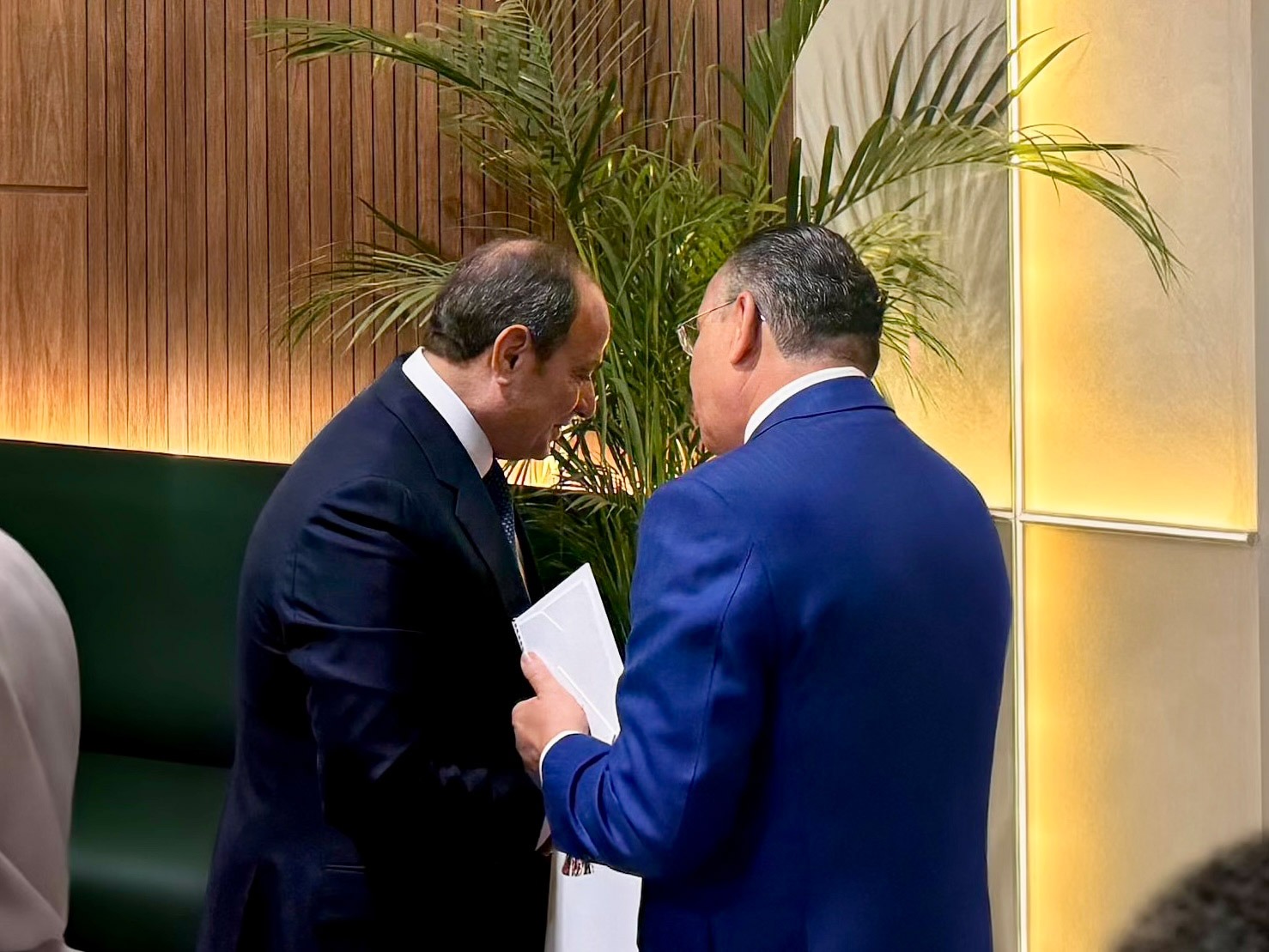 <p>Kamel Ghribi with H.E. Abdel Fattah el-Sisi President of Egypt</p>