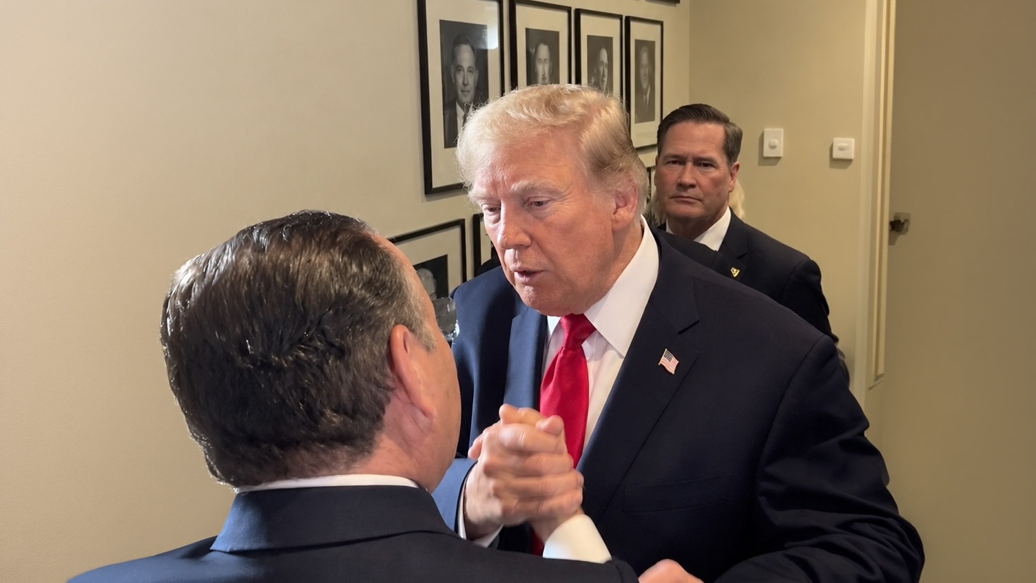 <p>Kamel Ghribi with Donald J. Trump President of the United States</p>