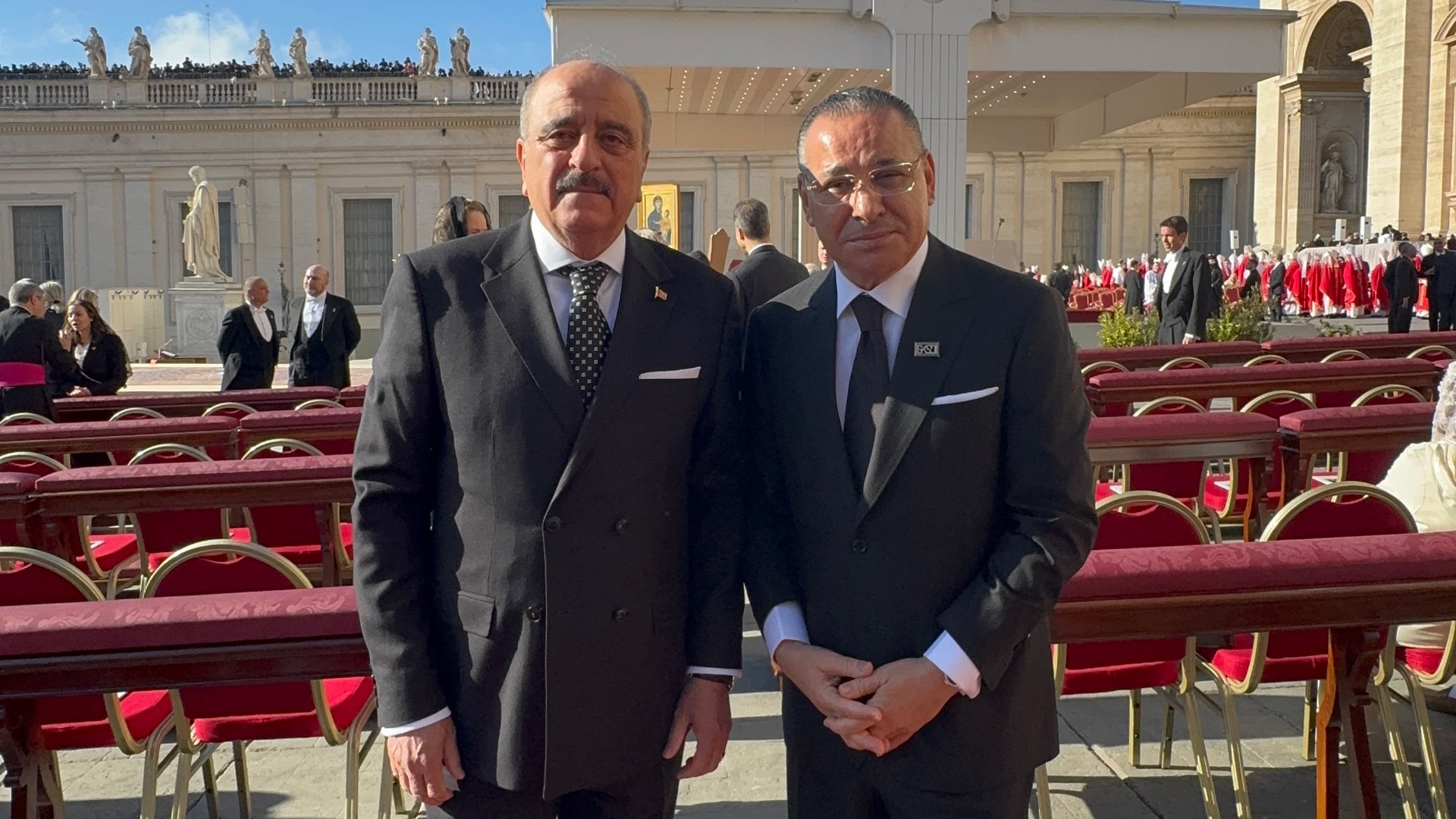 Kamel Ghribi with Hon. Mohamed Ali Nafti, Tunisian Minister of Foreign Affairs.