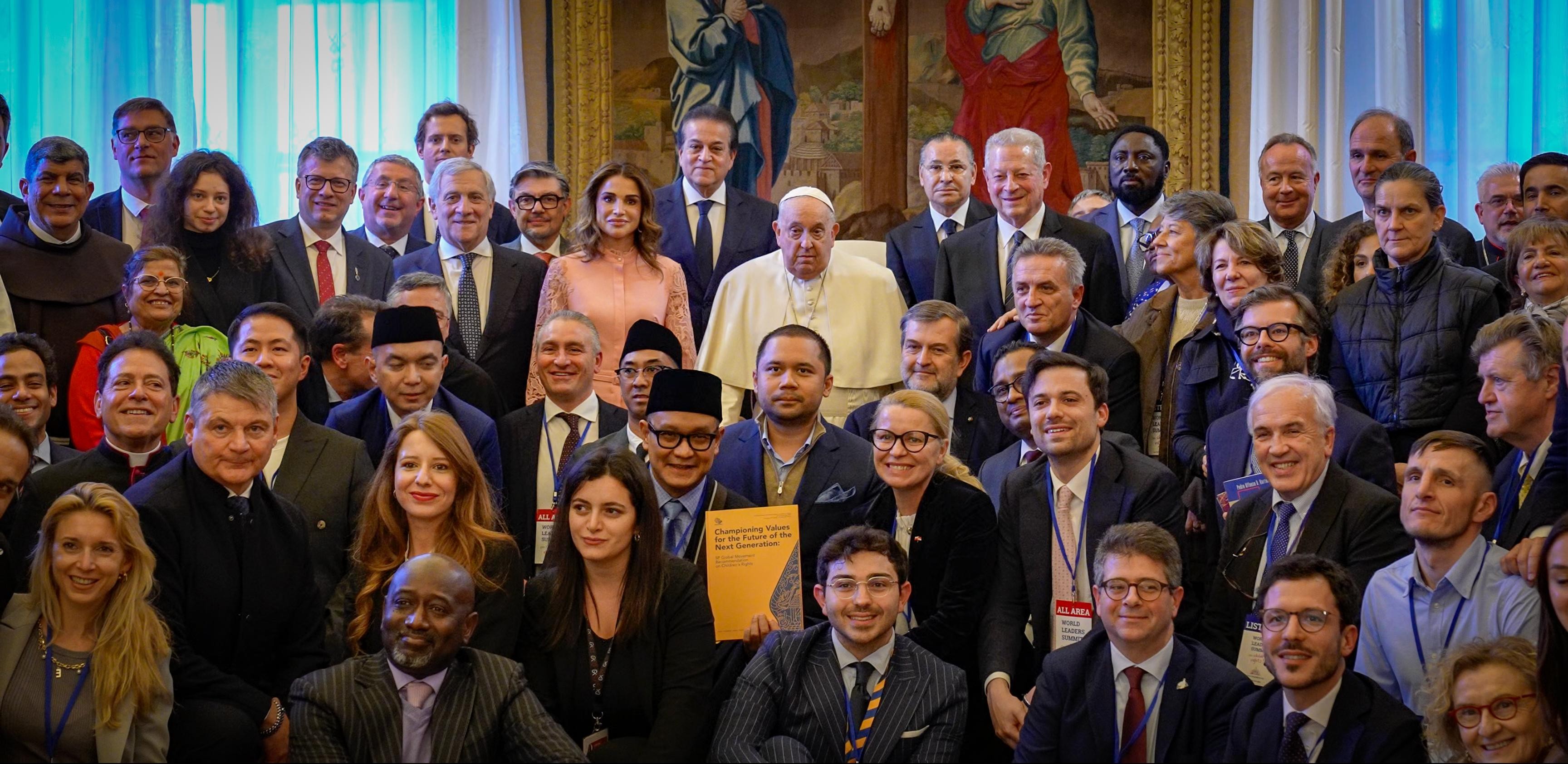 Kamel Ghribi Joins Global Leaders at Vatican Summit on Children’s Rights
